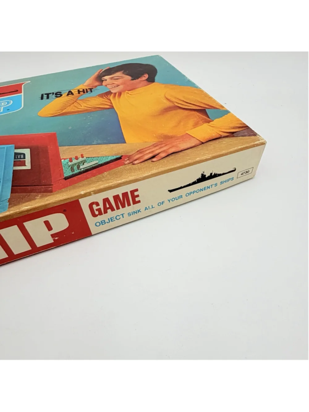 Vintage 1971 Battleship Board Game Milton Bradley 4730 Original Box Complete
